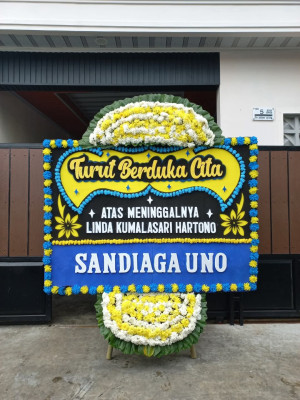 Papan Bunga Duka di Sumbermulyo